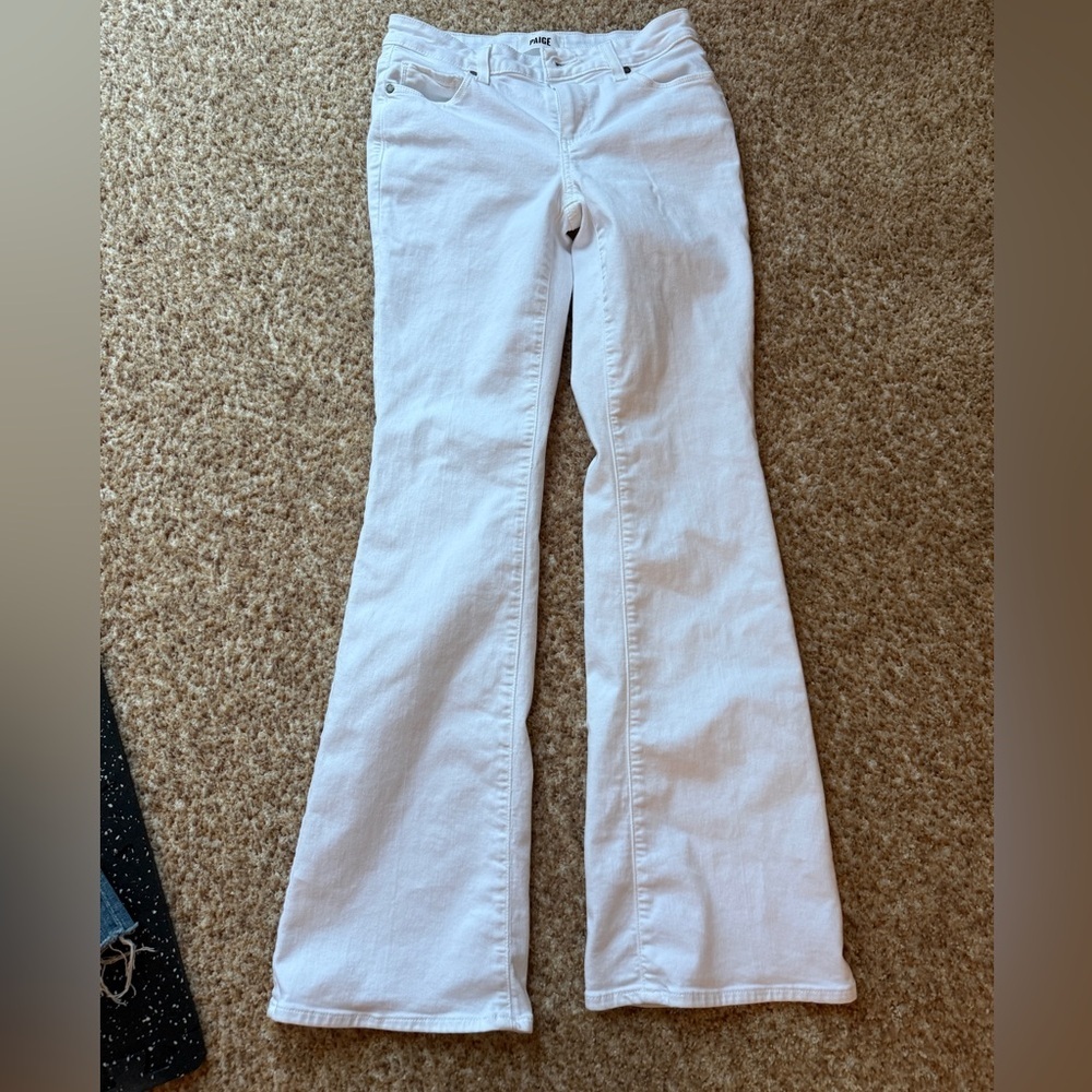 PAIGE White skyline boot Jeans size 26 x 29